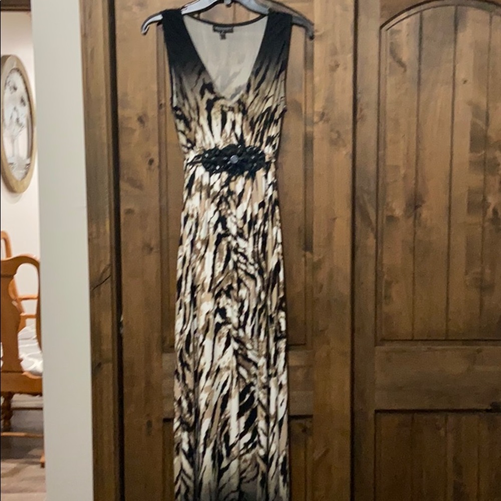 Leopard 🐆 Print Maxi Dress